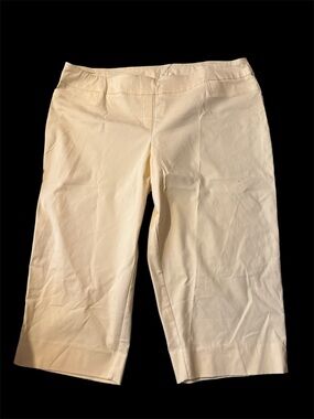 Zach and Rachel plus size 24W yellow cropped pants new with tag